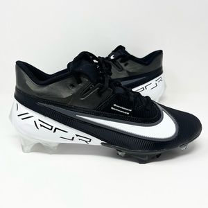 Nike Vapor Edge Elite 360 2 Black White Football Cleats Men’s Sz 10 (DA5457-001)